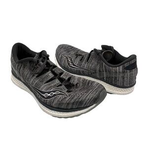 Saucony Gray Freedom ISO Running Shoe Sneakers Size 10 Women's